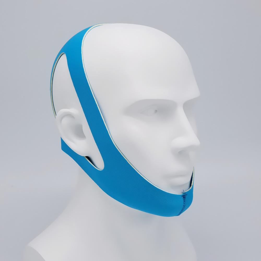 Triangular Anti-Snore Chin Strap for V-Face Support and Breathing Correction