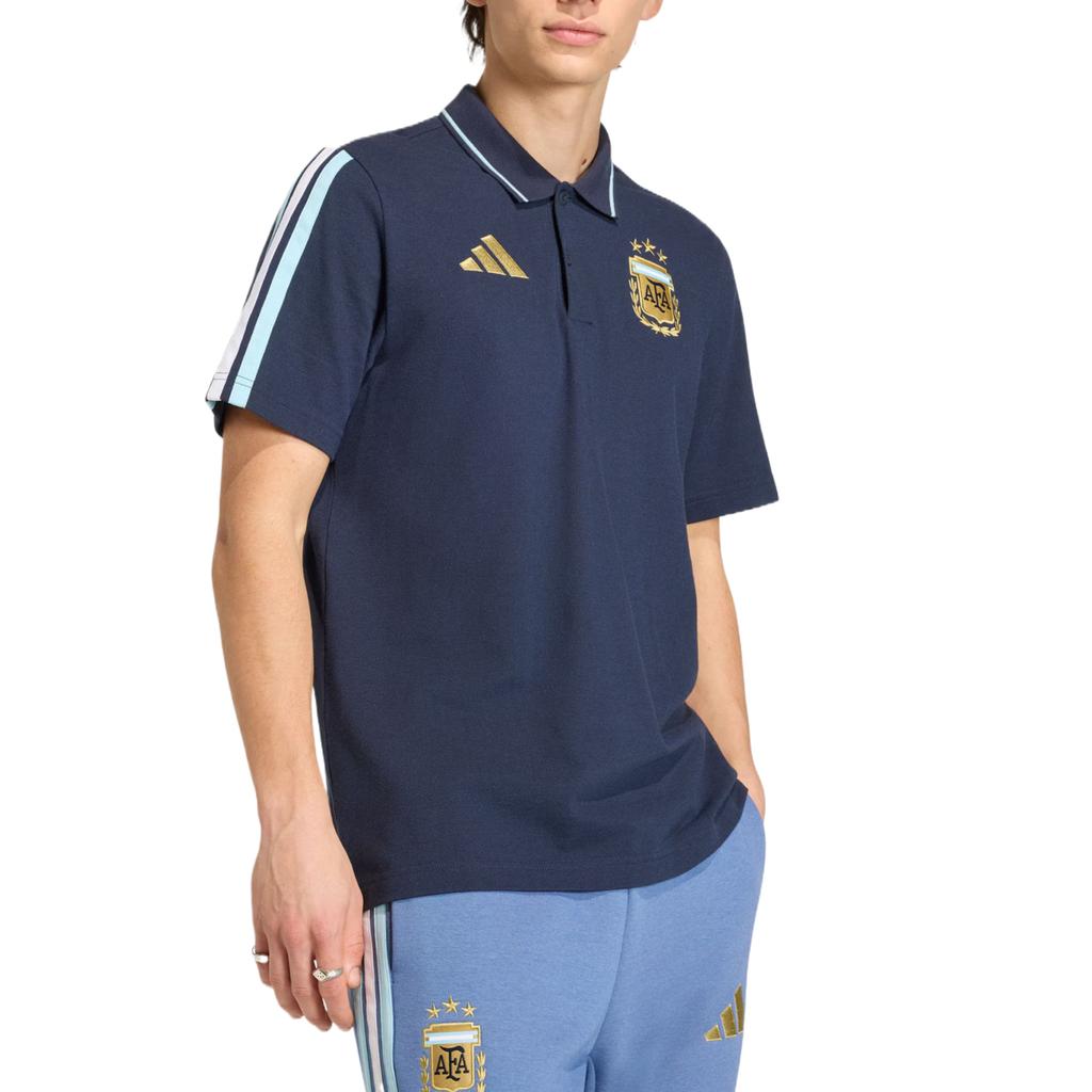 adidas Argentina Polo Manica Corta Comodo Uomo Top KF0326