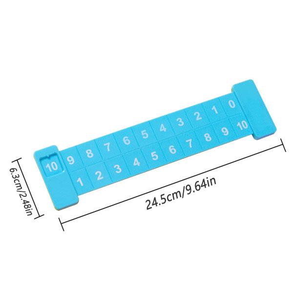 Kids Preschool Math Learning Toys Number Matching Toy Digital Decomposition Ruler For Kid Children