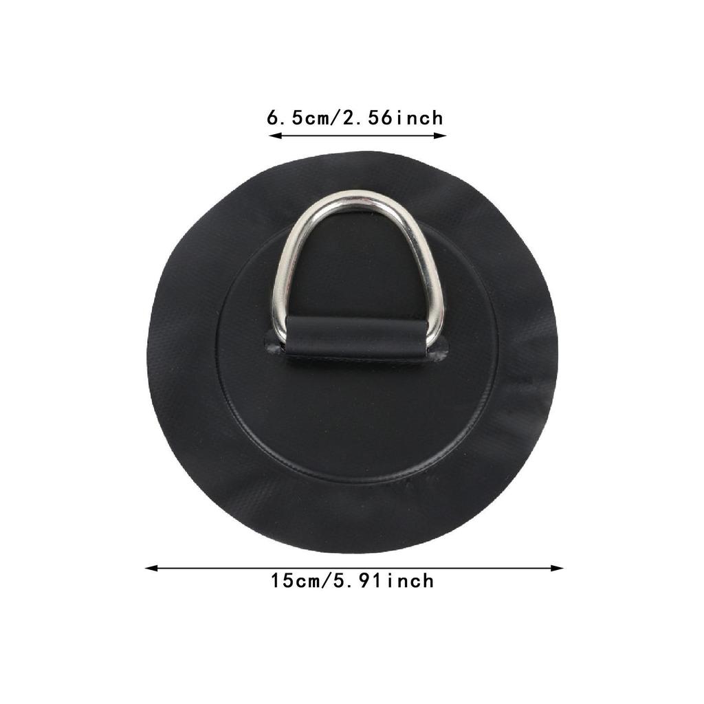Stainless Steel D Ring Patch Deck Surfboard Accessories Kayak Replacement