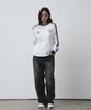 THE GREEN LAB Soccer Football Color Block Long Sleeve T-Shirt [White]