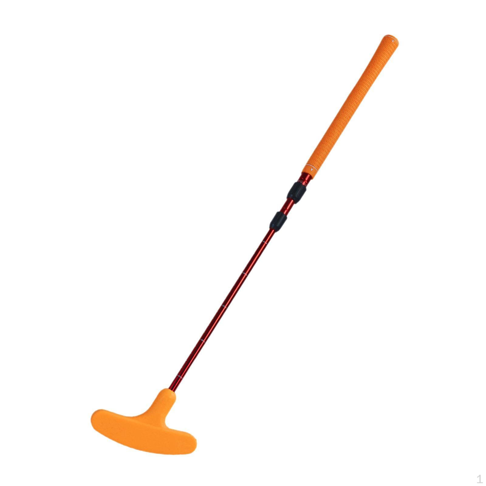 

Adjustable Length Golf Putter, Non-slip, Comfortable Grip, for Right Or , Children, Adults And оранжевый