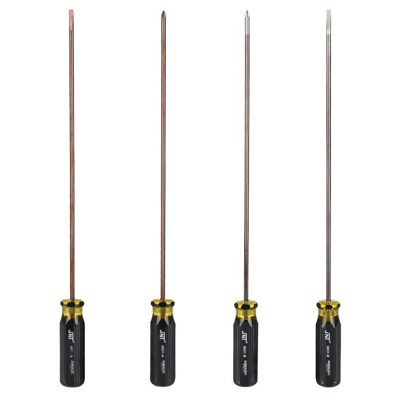 Industrial-Grade 5cm PH1 Extended Cross-Slotted Flat-Head Screwdriver S2 Steel Needle