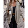 Women S Knitted Batwing Sleeve Cardigan Casual Autumn Outerwear