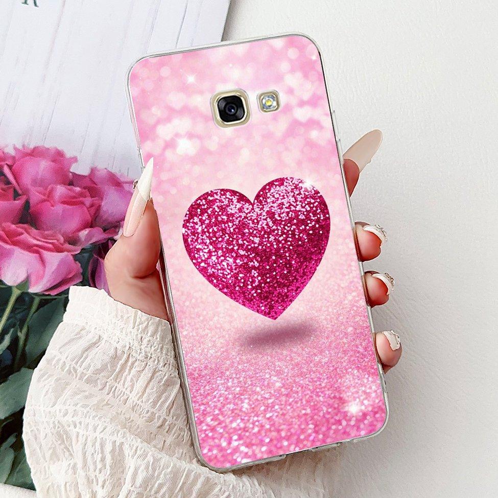 Clear For Samsung A5 2017 Case A520F Cute Cat Fashion Flower Funny Cool Painted Back Cover For Samsung Galaxy A5 2017 Phone Case