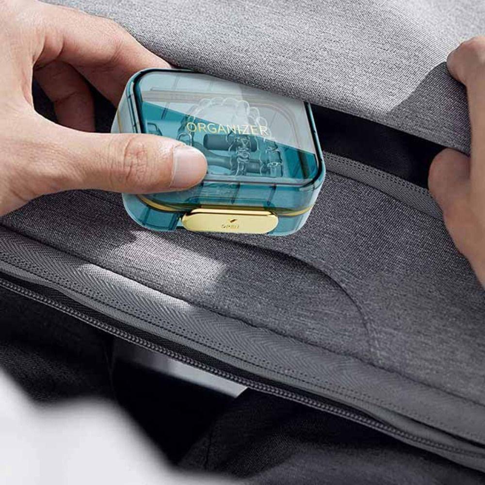 Transparent Invisible Braces Box Waterproof False Teeth Holder Denture Storage Case Portable Large Capacity