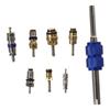 Car Air Conditioner Valve Core Kit, R12 R134a Remover Tool