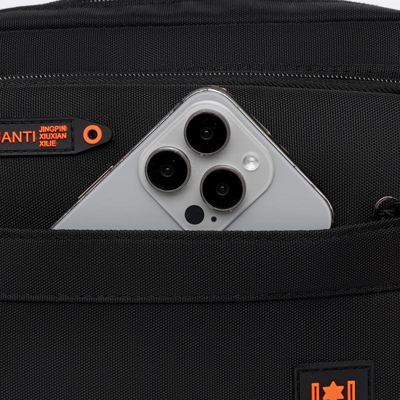 Многофункциональная маленькая мужская сумка — фото 16