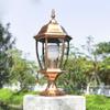 European Style Outdoor Waterproof Pillar Lamp for Villa Entrances and Community Courtyards