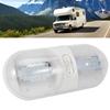 12V 800lm Dome Roof Light LED Oval Ceiling Lamp for Car RV Trailer Camper Boat