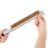 53.5cm Long Kitchen Pizza Oven Brush with Scraper Pizza Stone Cleaner Brush  for Oven