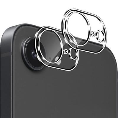 2 Tempered Glasses - for iPhone 16e - Rear Camera Protection - Anti-Scratch - Shockproof - Transparent