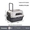 Pet Airline Carrier: Portable, Breathable Travel Cage for Cats and Dogs