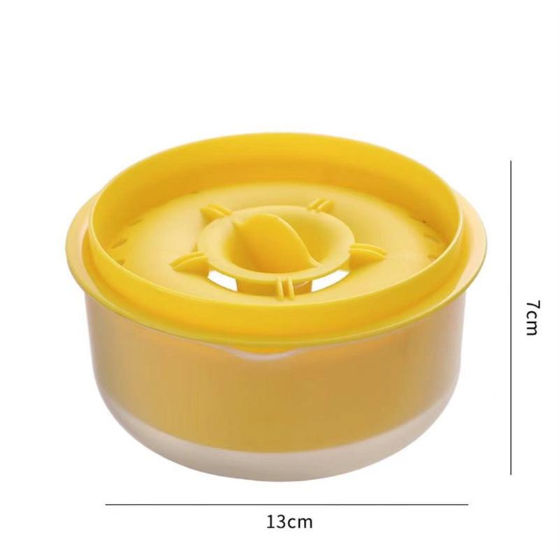Eigelb-Trenner und transparente Küchenhelfer, Eiertrenner, Backwerkzeuge, großes Fassungsvermögen, Küchenzubehör