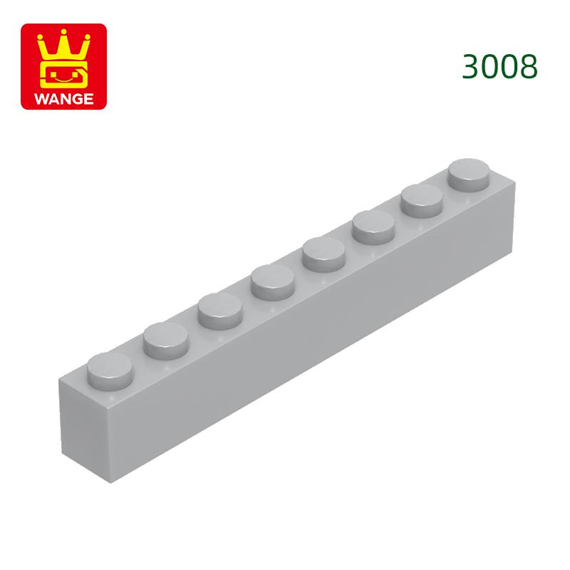 33 Stück/Los 3008 1x8 Hohes Loch Baustein Moc Basic Zeitloser Ziegel Befestigungen Funktioniert Mit featuring DIY Kinderspielzeug Geschenkbox