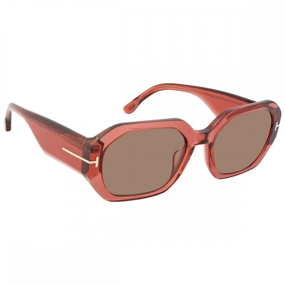 Tom Ford Men S SunglaSSeS Ft0917 72e 55 Veronique Brown Geometric