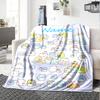 Customiz Name Personality Sumikko Gurashi Blanket Soft &Warm Sofa Office Bed Travel Lunch Break Blanket, Gift Suitable All Seasons