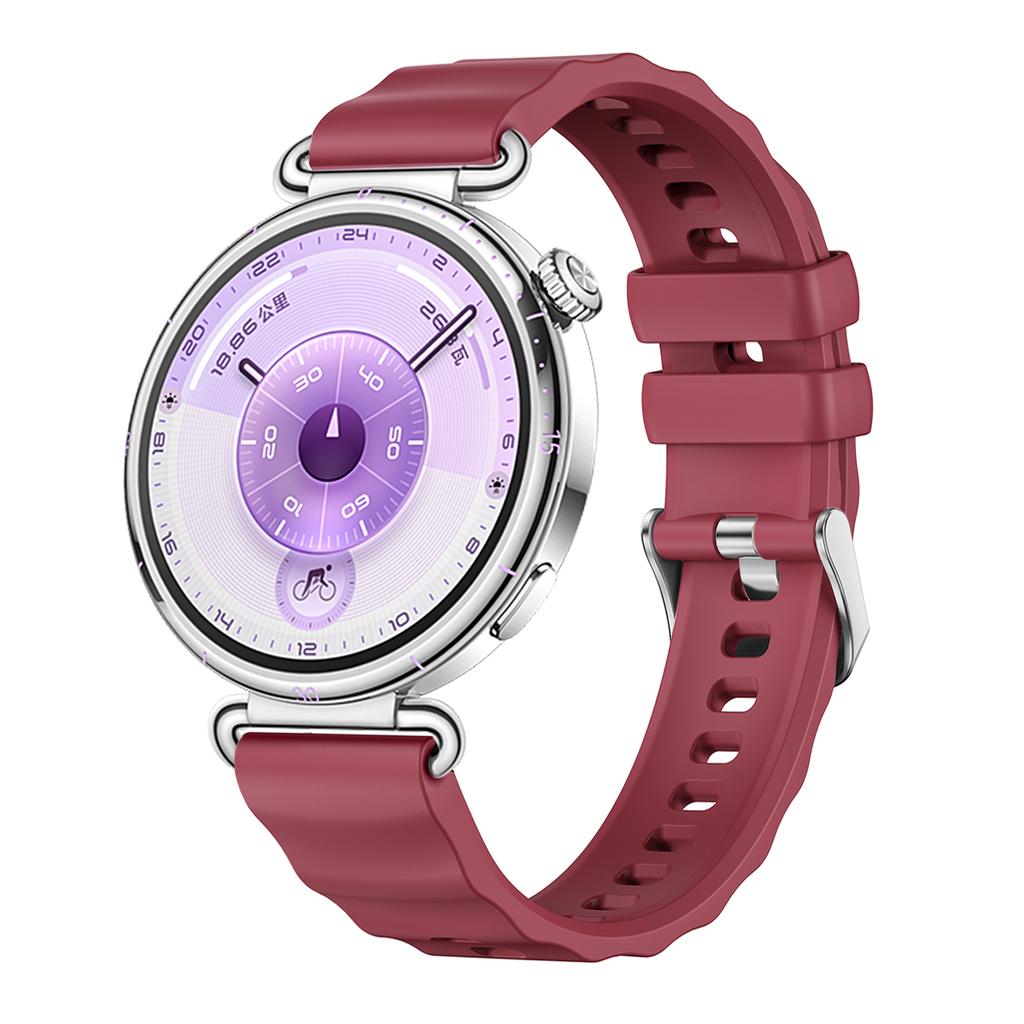 18mm Silicone Strap For Huawei Watch GT6 GT5 41mm Soft Sport WristBand for HUAWEI Watch GT4 41mm/GT5 Pro 42mm Watchband Bracelet