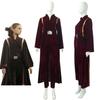 Costume Padme Cosplay Amidala Pleuche Material Coat Pants Belt Suit
