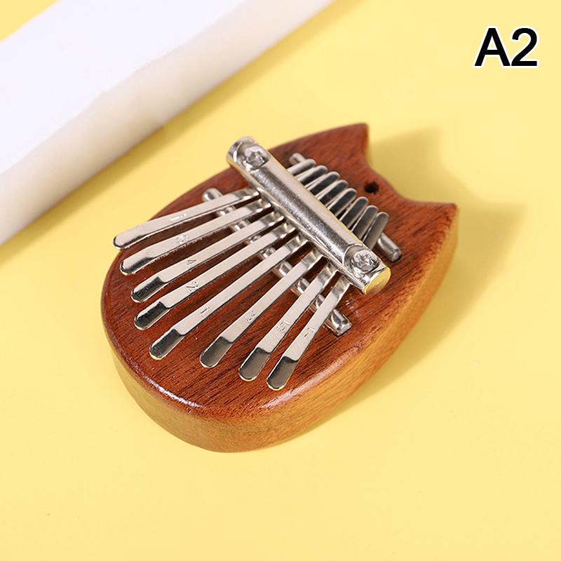 8 Keys Mini Wooden Kalimba High Quality Exquisite Finger Thumb Piano Marimba Musical Good Accessory Christmas Gift