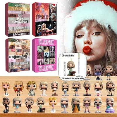 Jule Taylor Swift Blind Box, sød mini figur rygsæk dekoration vedhæng, Jule blind box