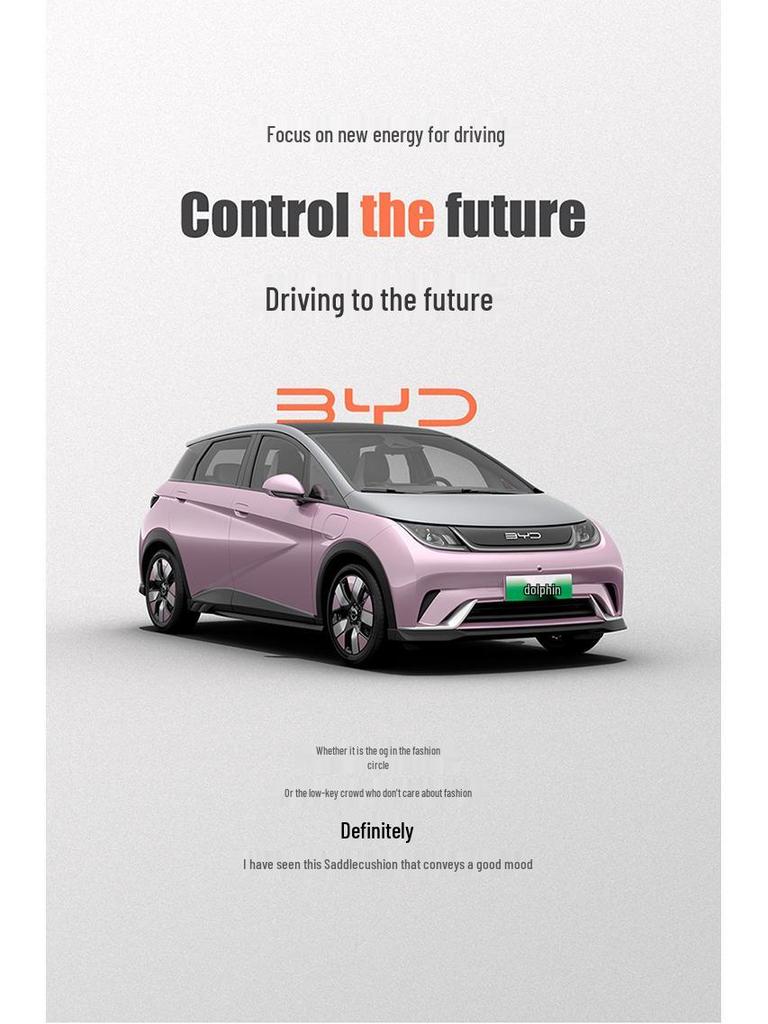 BYD Dolphin Saddle Pad Non-slip Car Seat Cushion for All Seasons