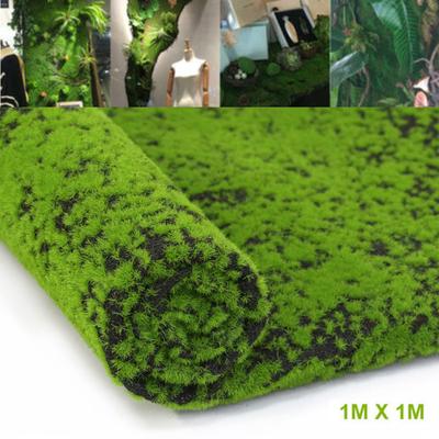 Artificial Moss Fake Green Plants Mosses Grass For Shop Patio Wall Decor Diy
