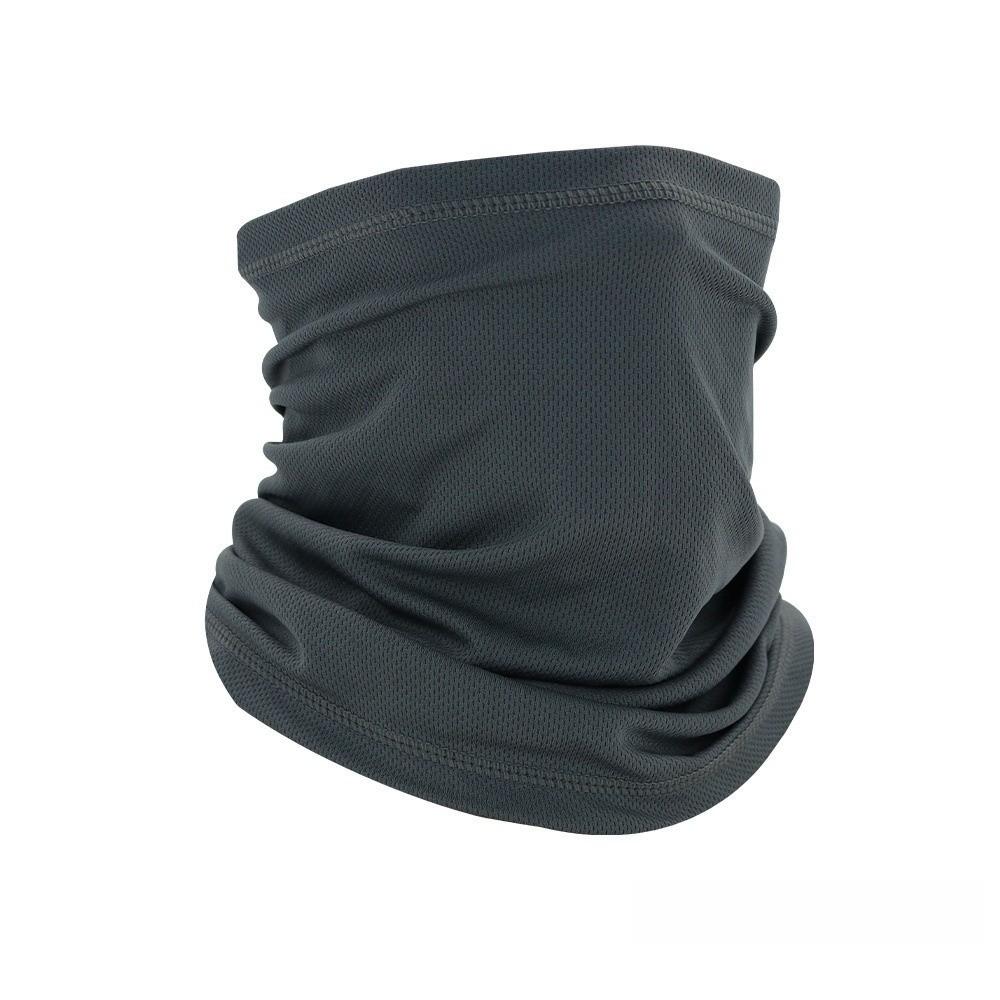 Multifunctional Sunscreen Neck Gaiter Ice Feeling Quick-drying Half Face Mask Breathable Elastic Tube Scarf for Outdoor Sport