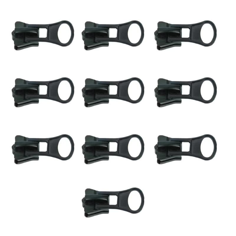 10pcs #3 #5 #8 Zippers Sliders Zippers Repair Zips Zippers Pullers Replacement Zippers for Jackets Suitcases Backpacks