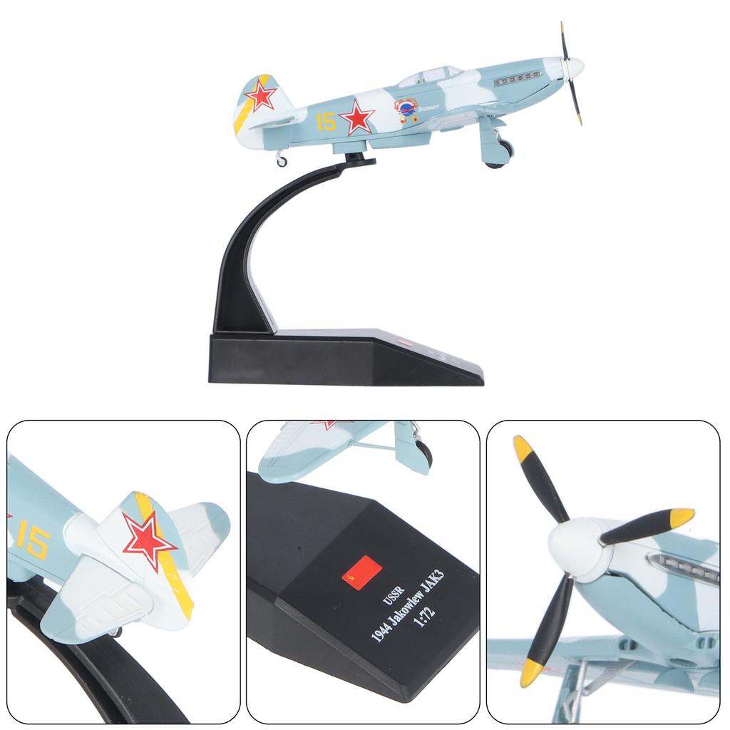 1:72 Fighter Aircraft Model Decoration Flying Alloy Airplane Model Toy Plane Gift Ornament for Kids