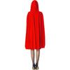 Premium, Thickened, Halloween Cloak Little Red Riding Hood Princess Dress Costume, Fairy Tale Prom Queen Dress
