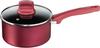 Vienas rokas pods 18 cm IH saderīgs Ruby Excellence Titanium Extra 4 slāņu pārklājums C62223 ar rokturi T-fal "IH Saucepan" T-fal