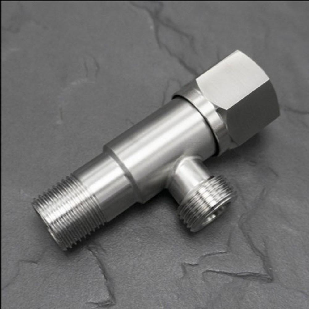 Quarter Turn Toilet Water Stop Valve Rust Proof Triangular Valve New Hot Cold Angle Valve Bathroom