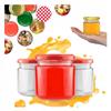 48X Słoik 200Ml + Wieczko Fi66 Dżem Przetwory Monoporcja Desery Miód