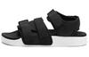 Adilette Sandal Beach Sports White Sandals 'Black White' Women's S75382