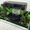 Plastic Aquarium Filter Baffle Auxiliary Device Efficient Flow Controller with Suction Cups Fish Tank Flow Reducer
