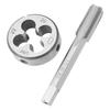2pcs Tap And Die 1/2-20 UNF Right Hand HSS For Stainless Steel Iron Aluminum Thread Making Repairing Metalworking Manual Tools