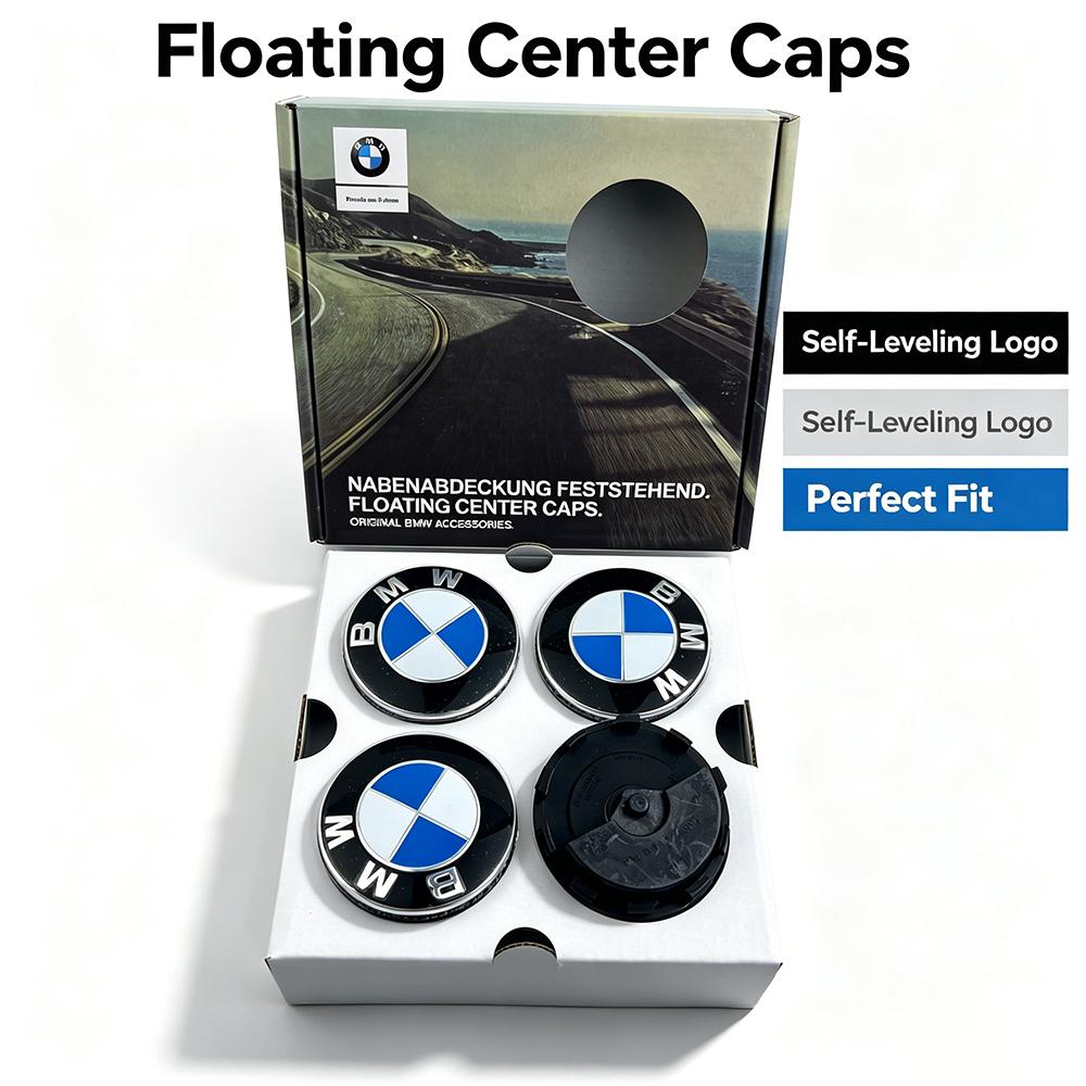 2026 Hot 4Pcs 56mm 68mm for BMW MIni Floating Car Wheel Center Hub Cap Auto Rim Covers E36 E46 E53 E90 E60 E61 E93 E87 X3 X5 F30 F20 G30