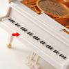 European-style Piano Model Music Box Hand Crank Ballerina Girls Ballet Dance Girls Music Box Office Decoration Home Decorations