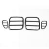 TESIN Lamp Hoods for Jeep Renegade 2016 Up Metal Car Tail Light Guard Cover Accessories for Jeep Renegade Sticker Exterior Parts