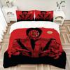 3pcs Thriller, Red Jacket Duvet Cover Set - Machine Washable, Includes 1 Duvet Cover and 2 Pillowcases, No Core Included, All-Season Home De