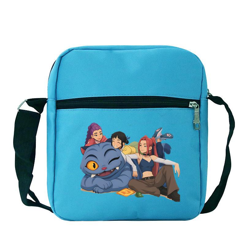 Kids Girls Rumi Zoey Mira Printed Student Stationery Bag Casual Crossbody Shoulder Bags