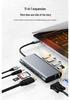 Type C to HDMI Laptop Dock with VGA, Gigabit Ethernet, USB 3.0, and SD/TF Card Reader