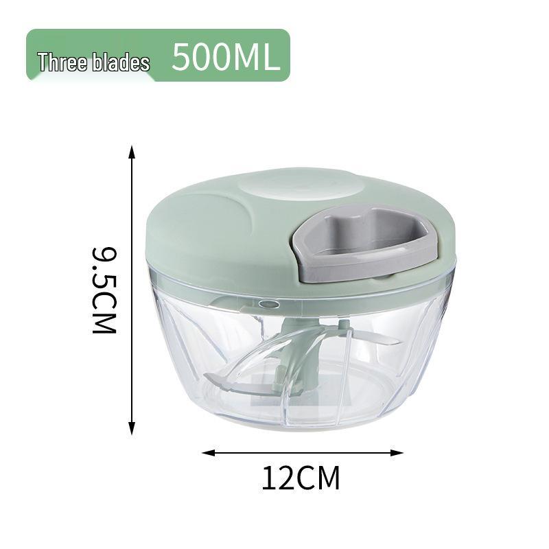 Компактная ручная чеснокорезка и мясорубка - Ручная чеснокодавилка и измельчитель