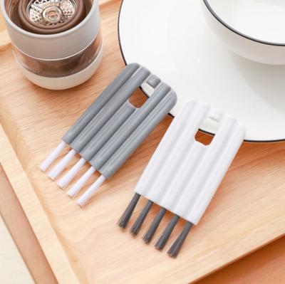 New Multi-Function Bendable Household Slot Brush Cup Cover Brush