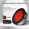 Restaurant Commercial Electric Ceramic Stove Embedded Line Control High-power Hot Pot  Barbecue Electric Stove Hot Pot