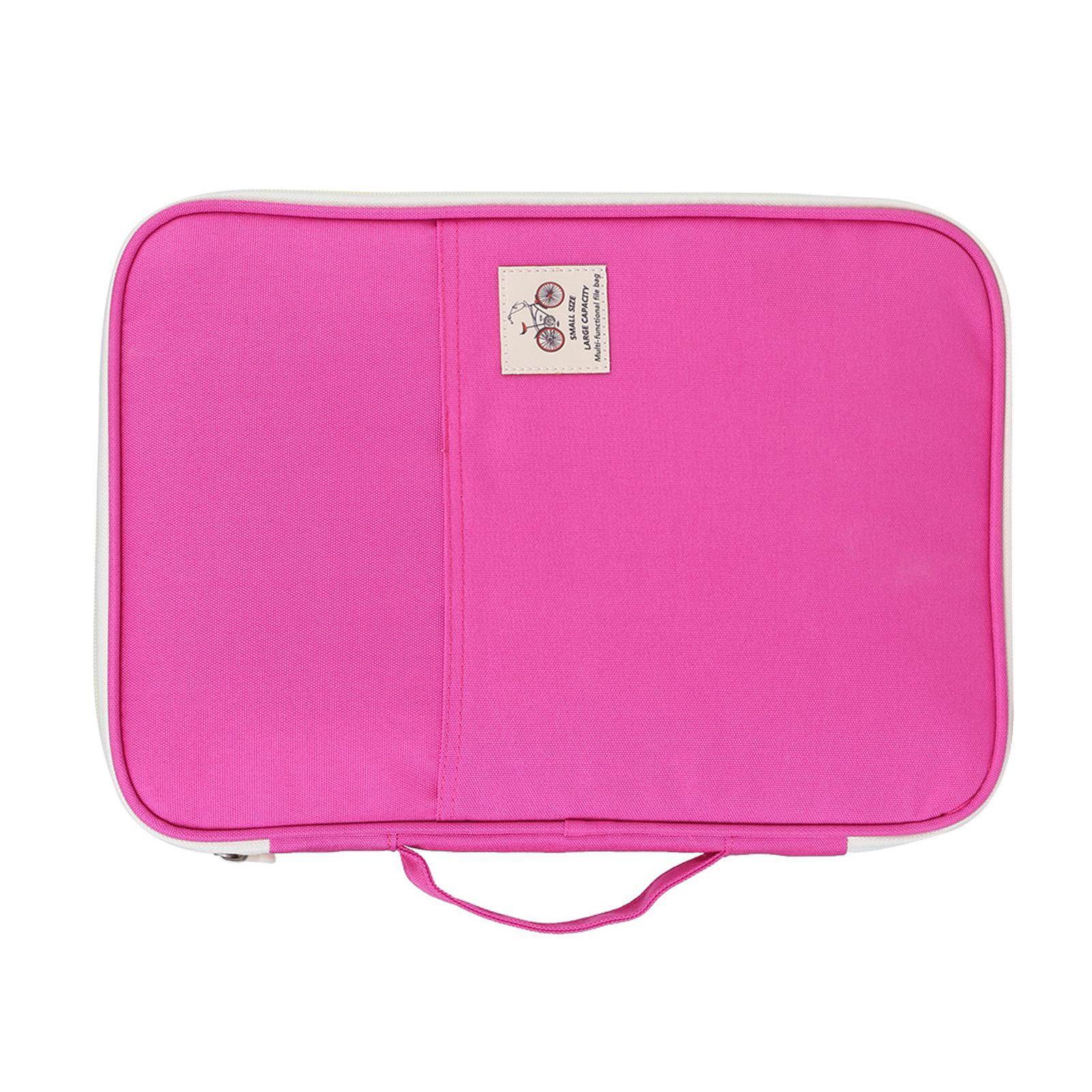 

Сумка для документов формата А4, папка для файлов, портфель-органайзер, чехол для ноутбука на молнии (Светло-зеленый)