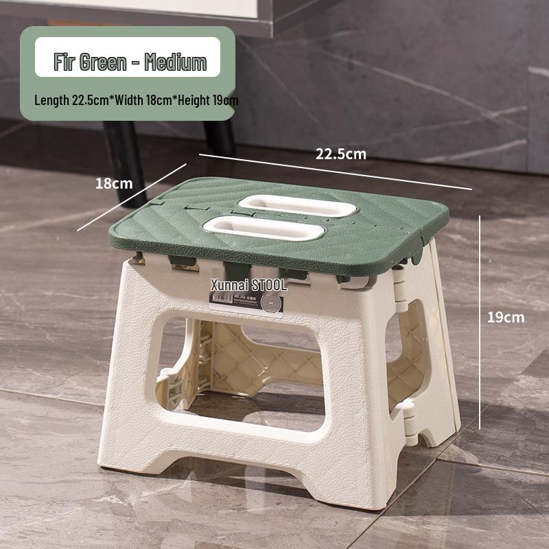 Children's Thickened Portable Folding Stool for Indoor/Outdoor Camping.