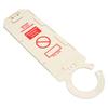 Safety Tag White Versatile Reusable Sturdy High Strength Do Not Use Scaffold Tag for Logistics
