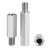 OIMG M2 Stainless Steel Hex Standoff Spacer Stud (20-Pack)